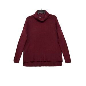 Devotion by Cyrus Womens Size S Rib Knit Cowl Neck Tunic Sweater
